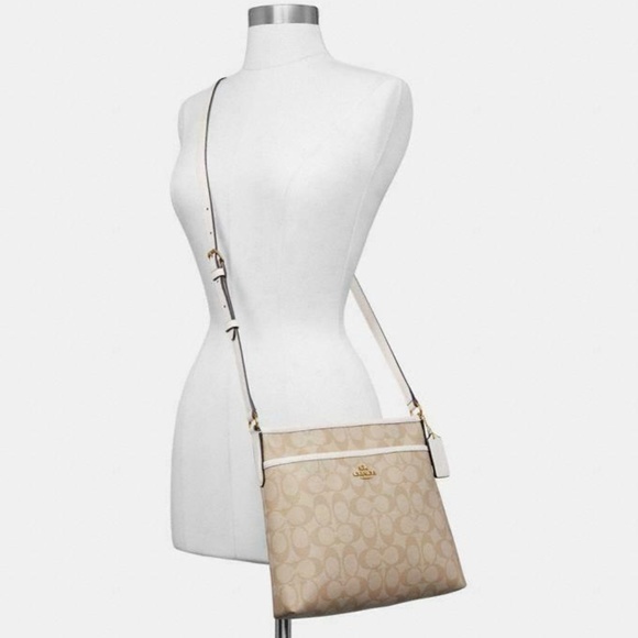 NWT Coach File Crossbody in Sig Coated Canvas - Picture 8 of 8